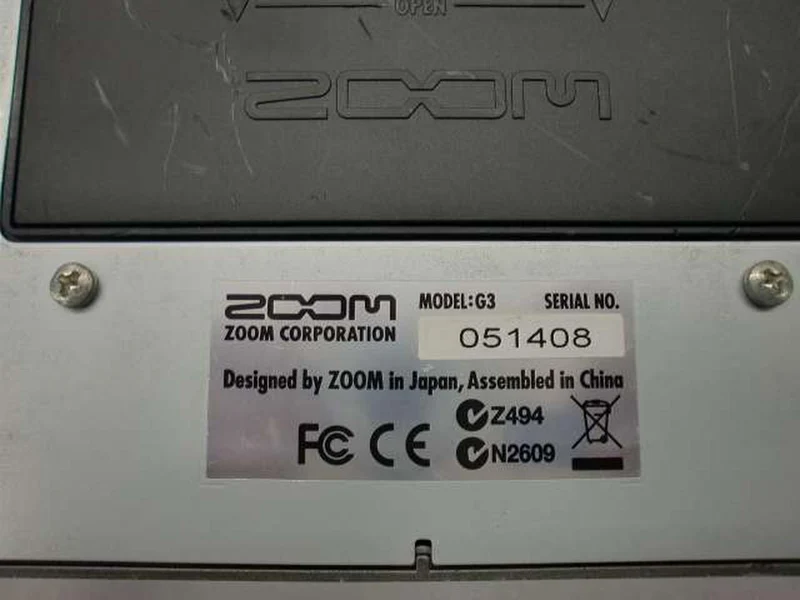 ZOOM Multi-Effekte G3