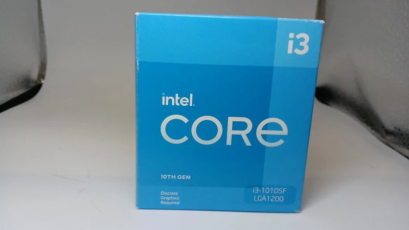 Intel CPU Core i3-10105F/3.7 GHz/6 MB