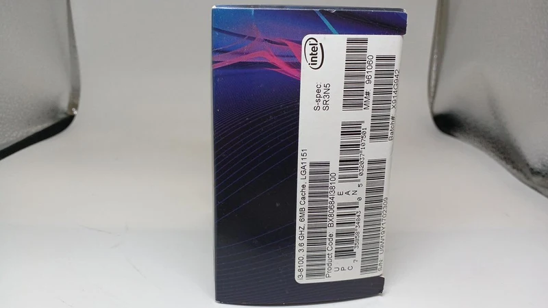 INTEL CPU-KERN I3-8100 LGA1151