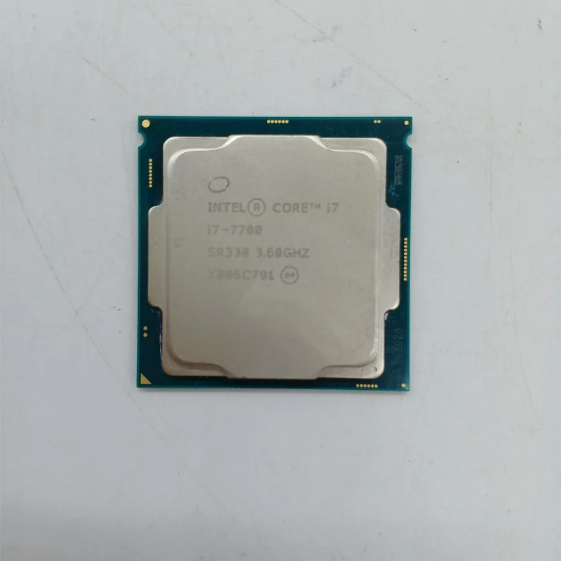 Intel CPU Core i7-7700 @ 3.60 GHz
