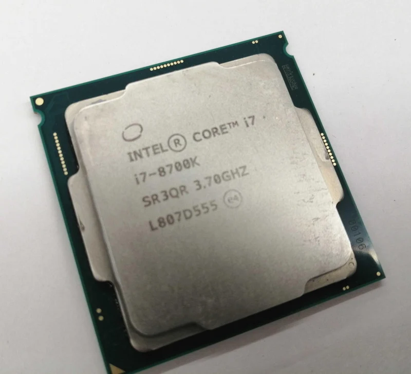 Intel CPU i7-8700K 3.70 GHz