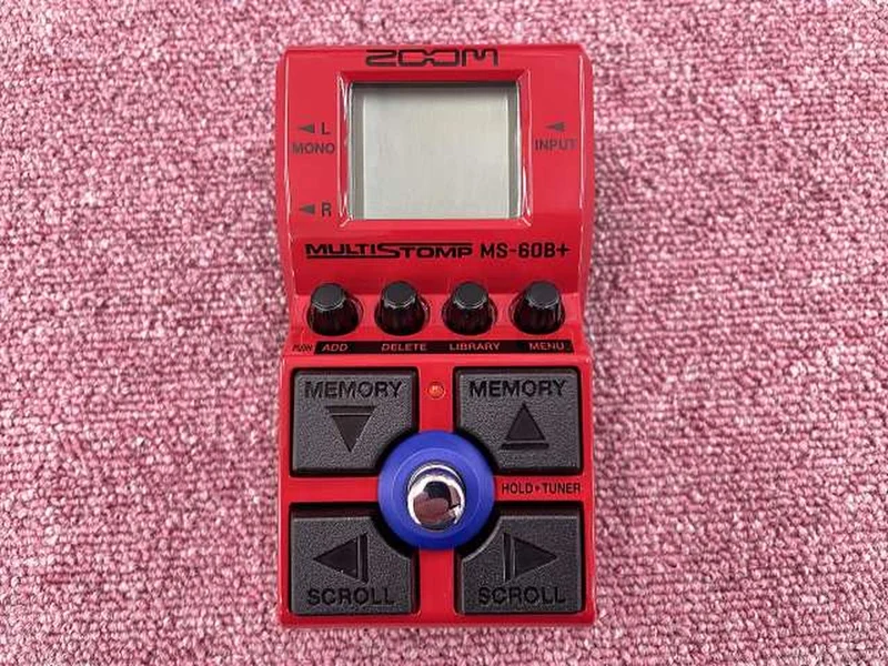 ZOOM Multi-Effektpedal MS-60B+