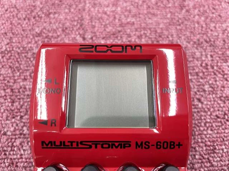 ZOOM Multi-Effektpedal MS-60B+