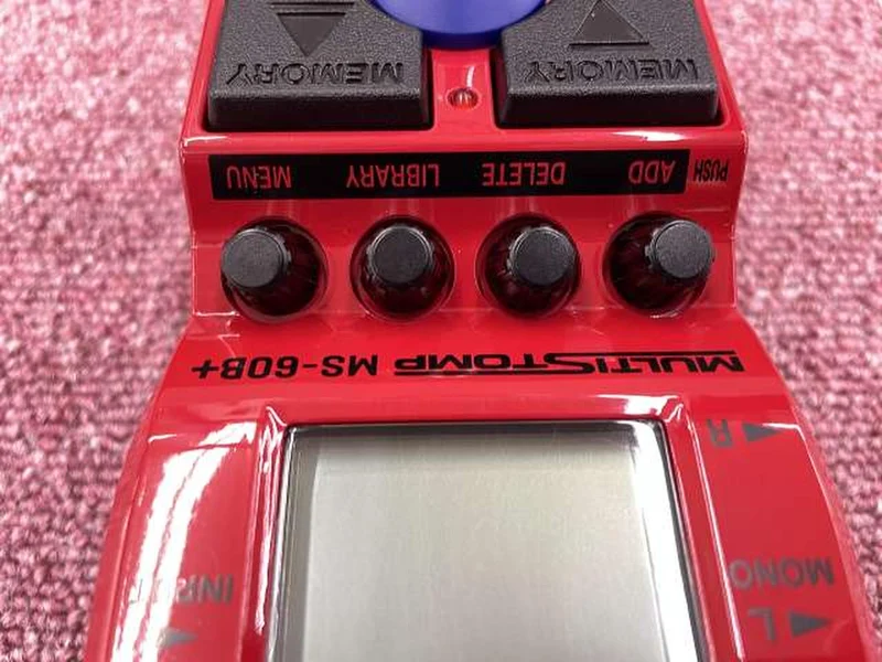ZOOM Multi-Effektpedal MS-60B+