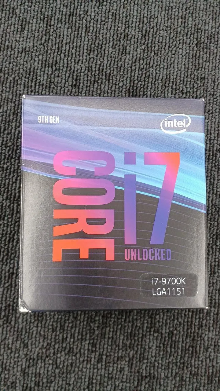 Intel CPU i7-9700K