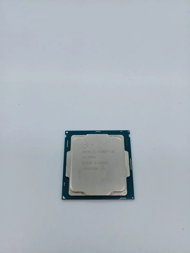 Intel CPU Core i5-7500 @ 3.40 GHz