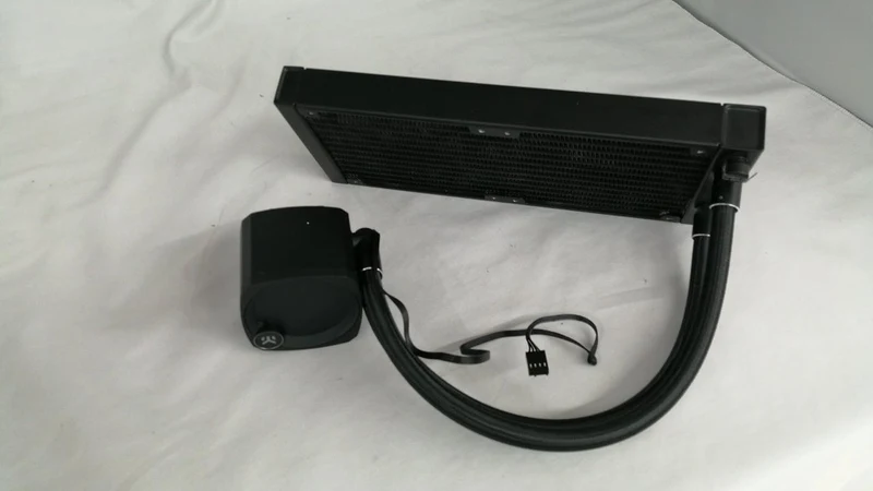EKWB Wassergekühlter CPU-Kühler EK-NUCLEUS AIO CR240 DARK