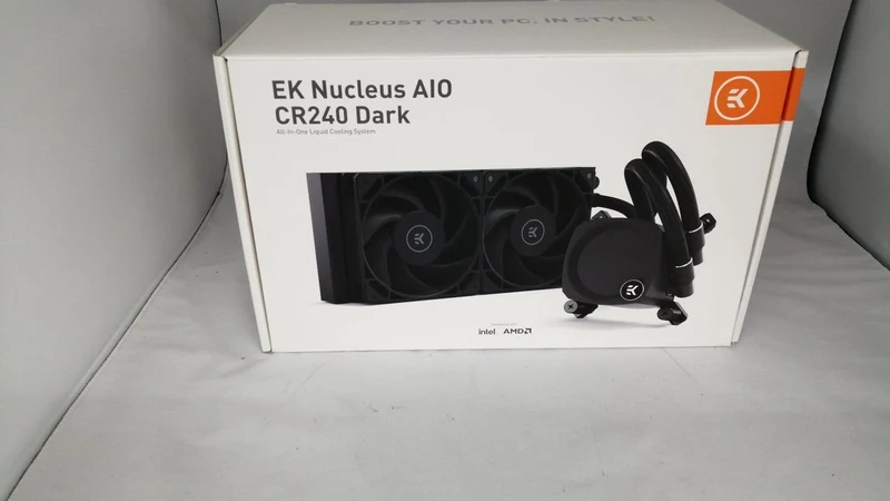 EKWB Wassergekühlter CPU-Kühler EK-NUCLEUS AIO CR240 DARK