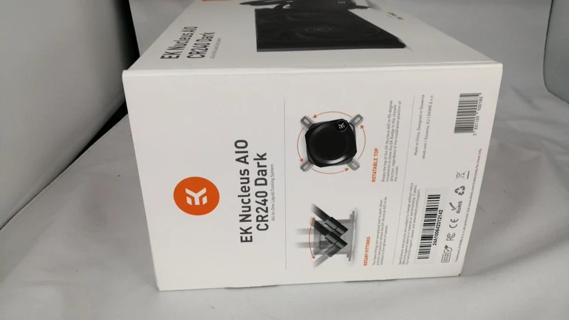 EKWB Wassergekühlter CPU-Kühler EK-NUCLEUS AIO CR240 DARK