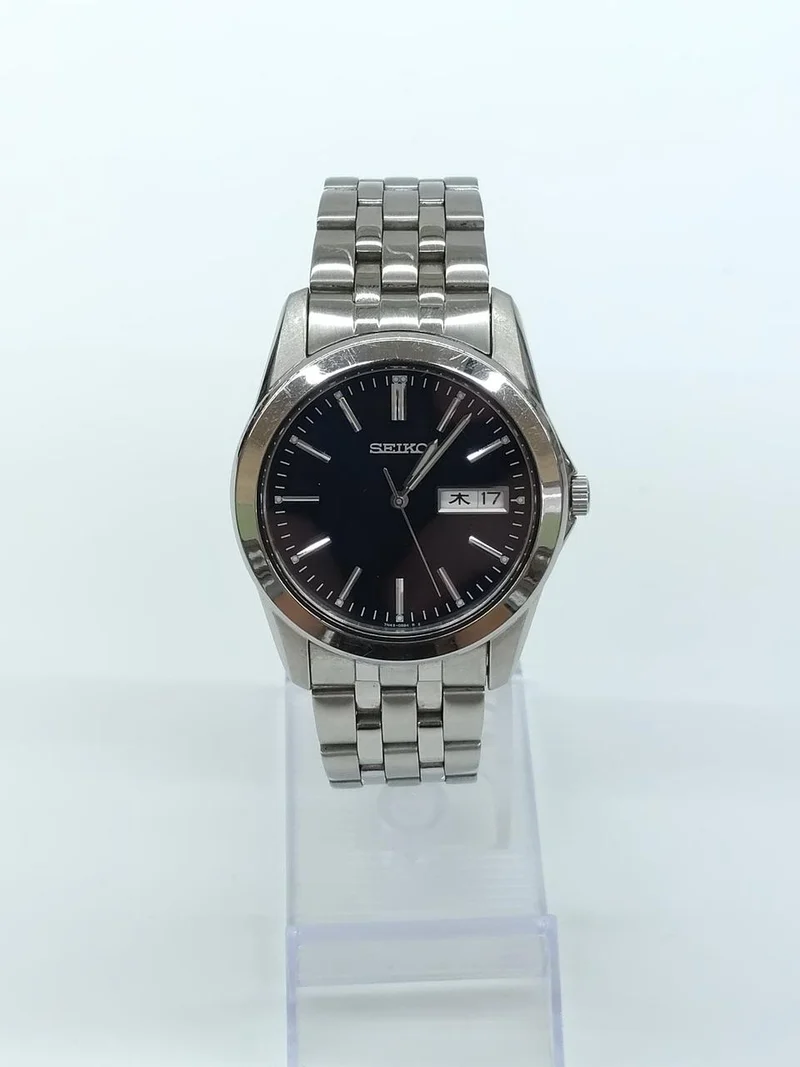 SEIKO Quarz-Analog-Armbanduhr 7N43-0AMC