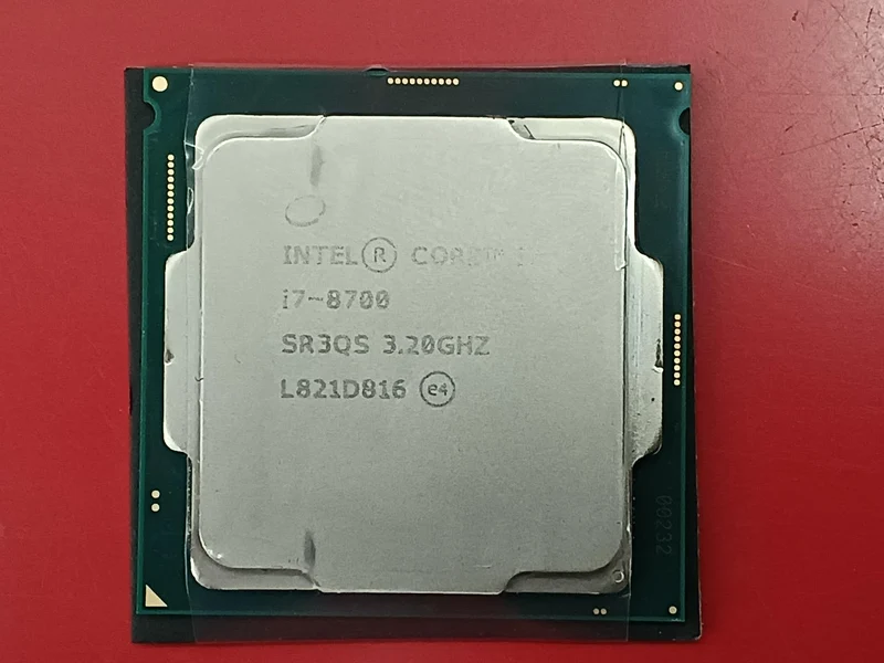 Intel CPU (LGA1151) Core i7-8700 (3.20 GHz)
