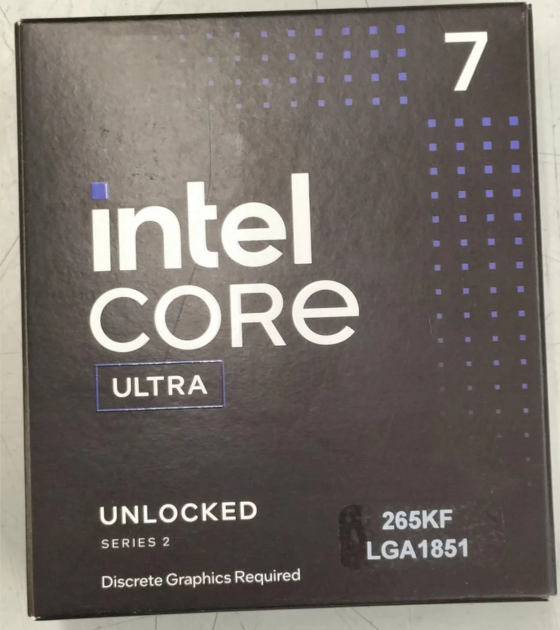 INTEL CORE ULTRA7 265KF CORE ULTRA7 265KF