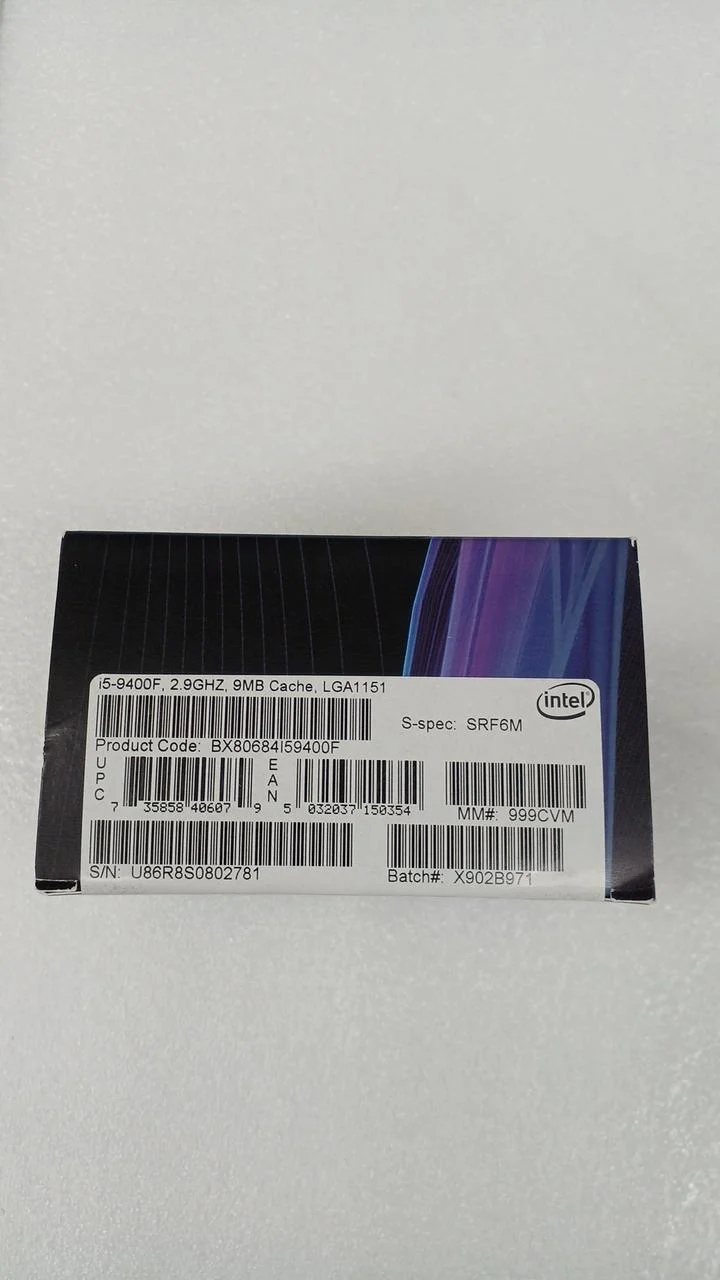 Intel Core i5-9400F CPU