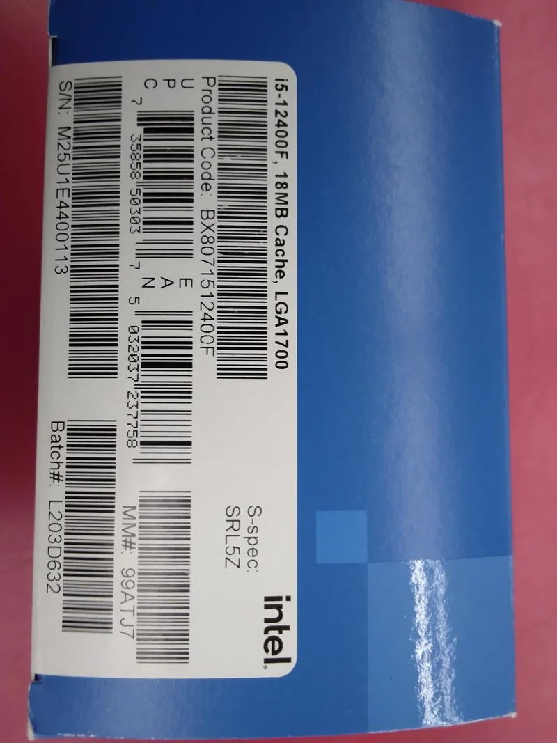 Intel Core i5 Core i5-12400F