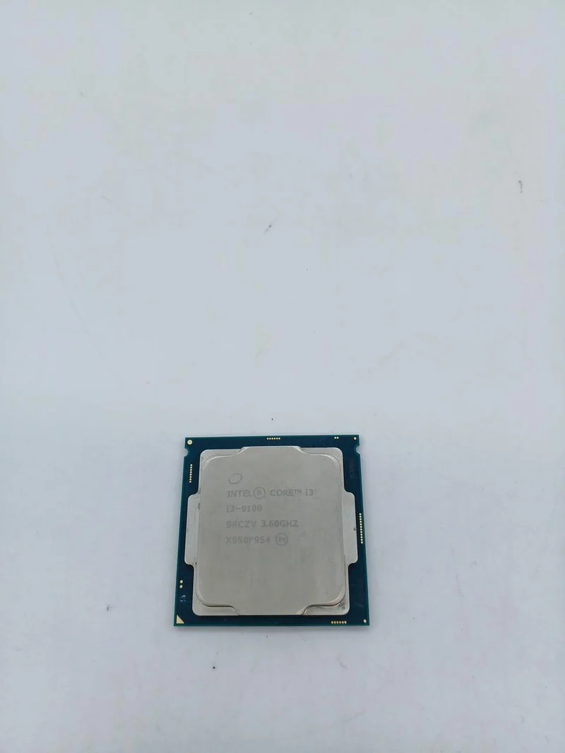 Intel CPU i3-9100 @ 3.60 GHz