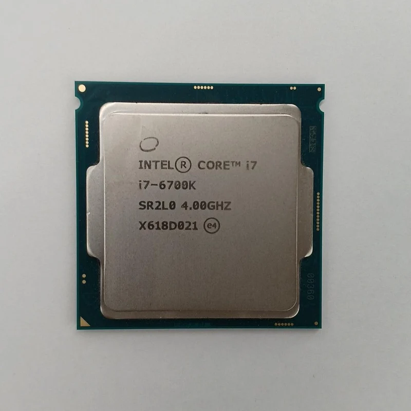 Intel Core i7 Core i7-6700K – 4.0 GHz