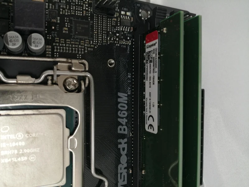 Intel/ASRock i5-10400/B460M/DDR4