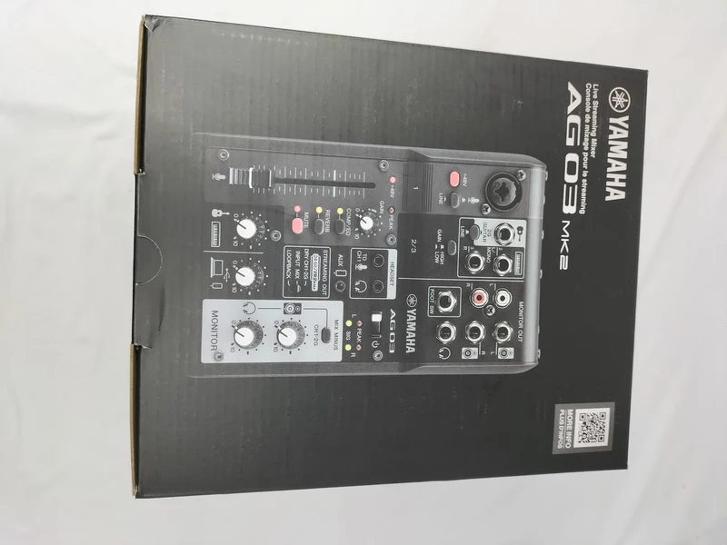 YAMAHA Live-Streaming-Mixer AG03MK2