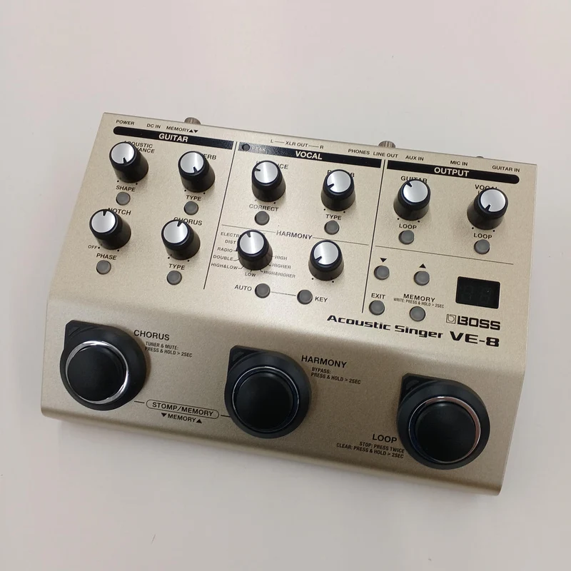 BOSS Effektor für Solo-Performance-/Ruper VE-8