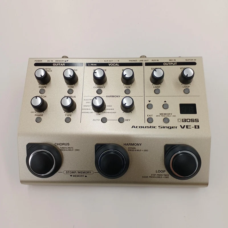 BOSS Effektor für Solo-Performance-/Ruper VE-8