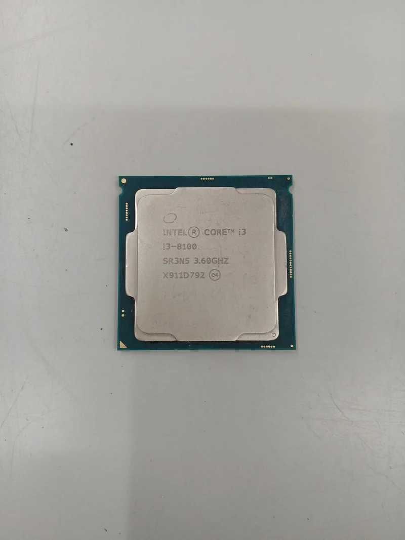 Intel CPU Core i3-8100 @ 3.60 GHz