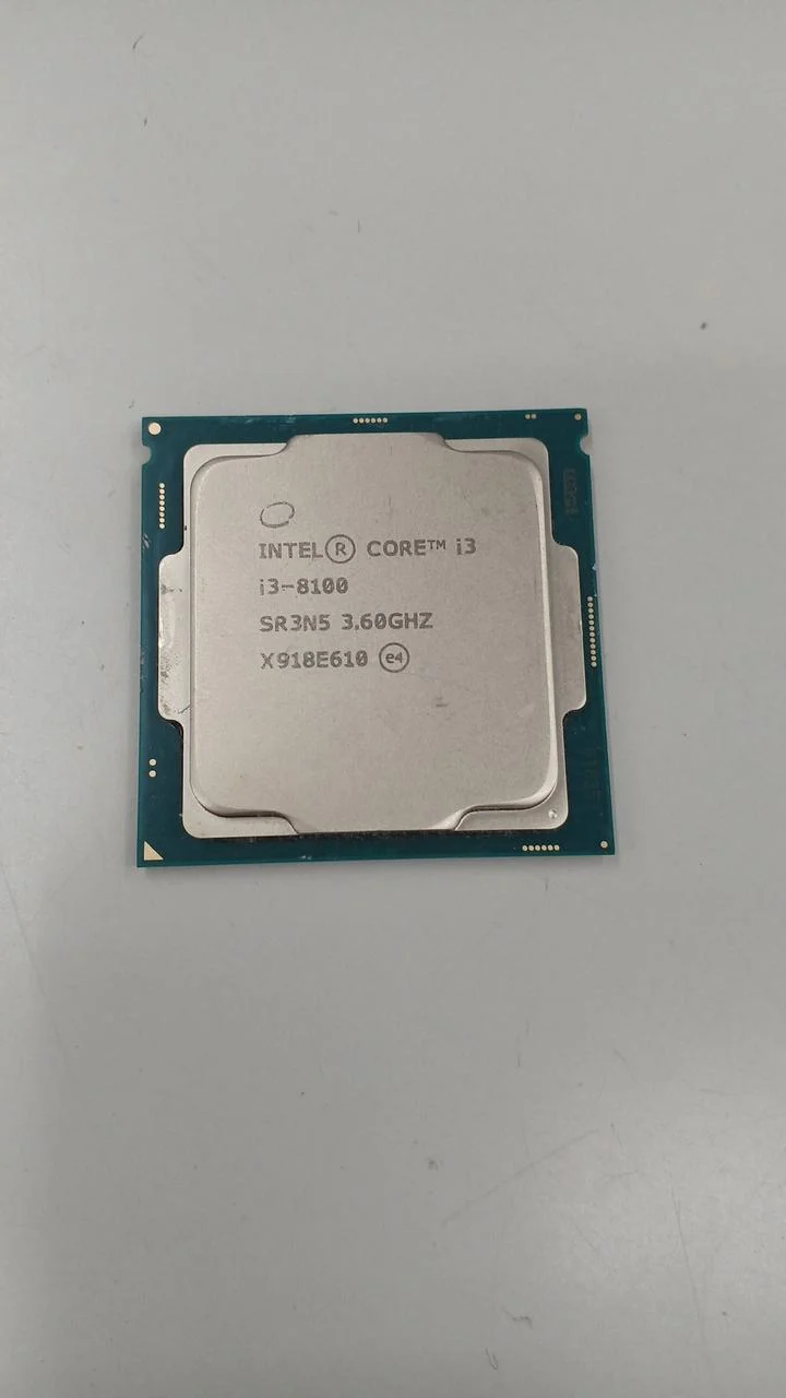 Intel CPU Core i3-8100 @ 3.60 GHz