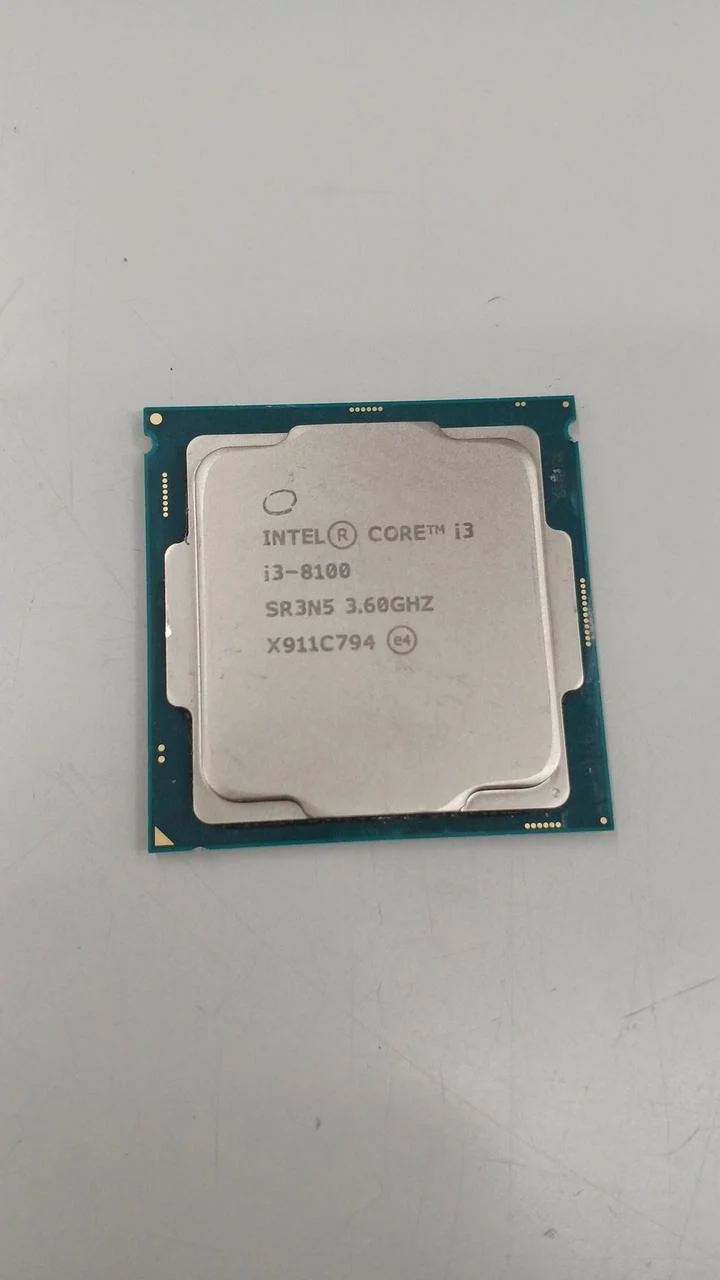 Intel CPU Core i3-8100 @ 3.60 GHz