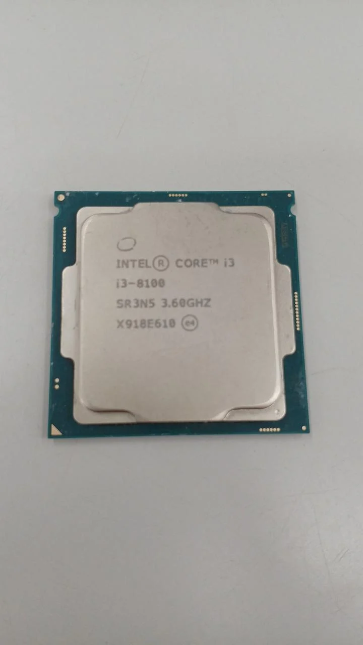Intel CPU Core i3-8100 @ 3.60 GHz