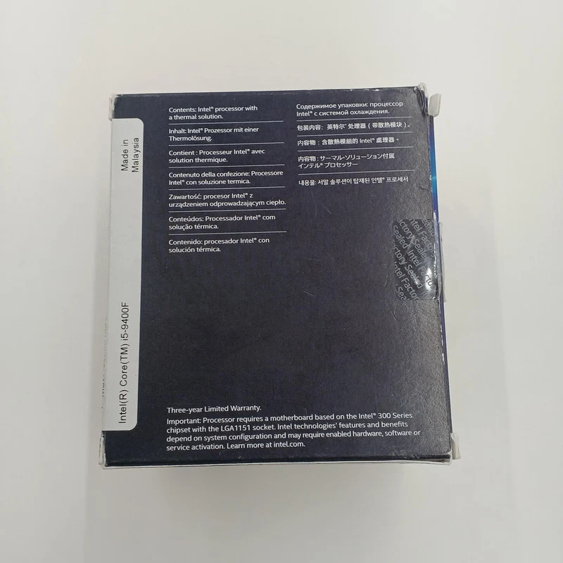 Intel CPU i5-9400F