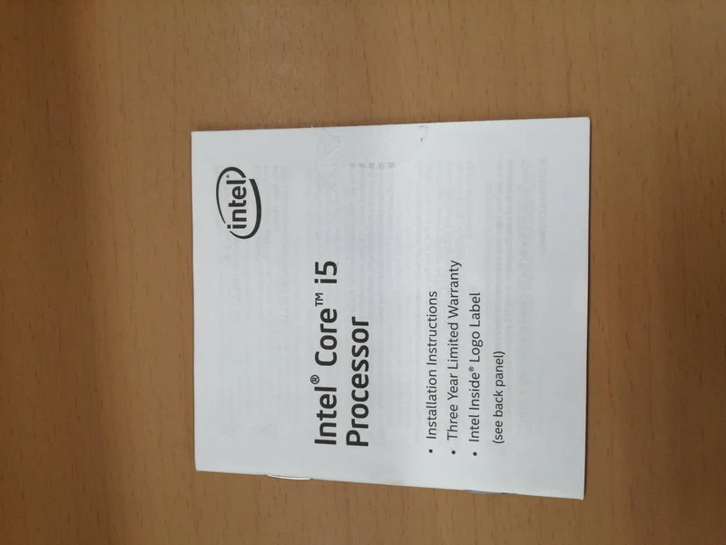 Intel CPU i5-6400