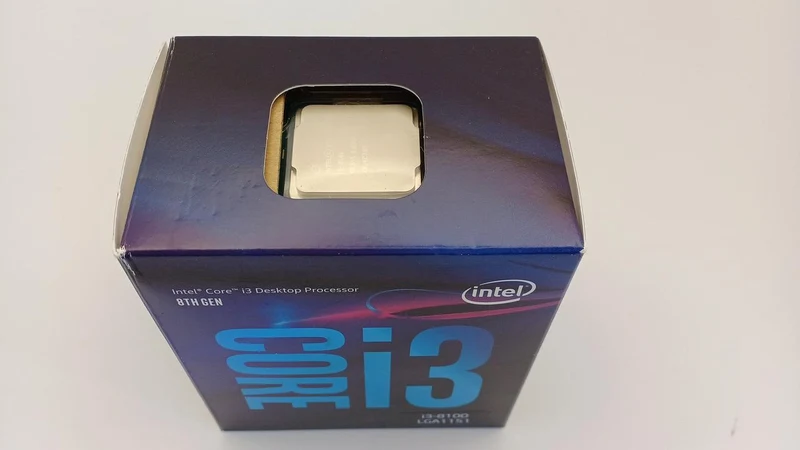 Intel CPU Box Core i3-8100