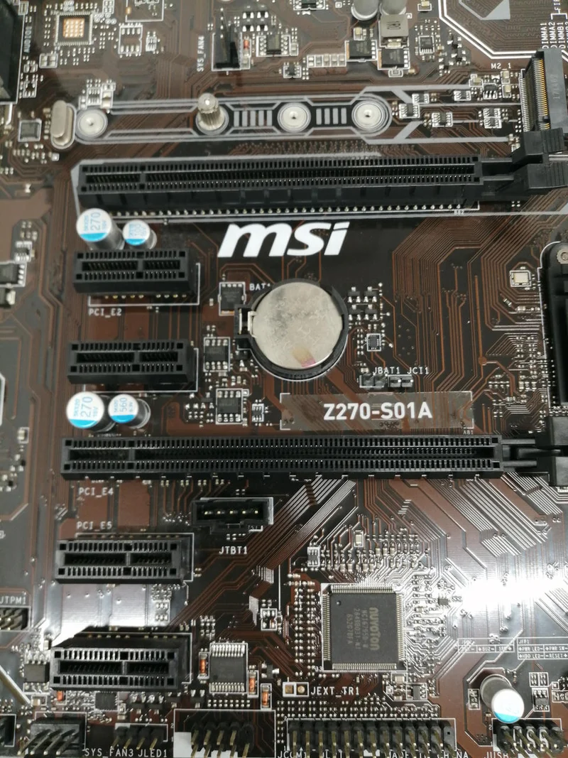 MSI/INTEL Z270-S01A/COREI7-7700 Z270-S01A/COREI7-7700