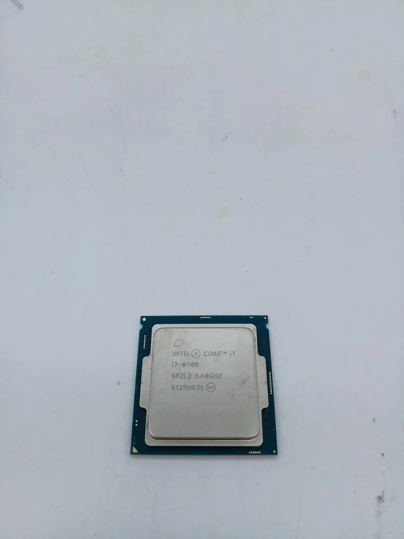 Intel CPU Core i7-6700 @ 3.40 GHz
