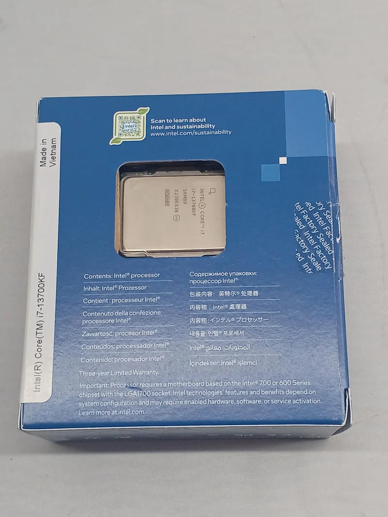 Intel Core i7-13700KF Prozessor 3.40 GHz LGA1700