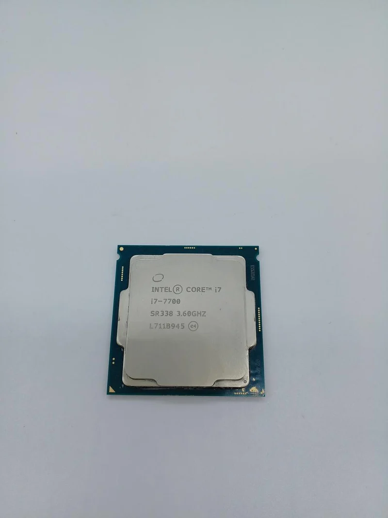 Intel CPU Core i7-7700 @ 3.60 GHz