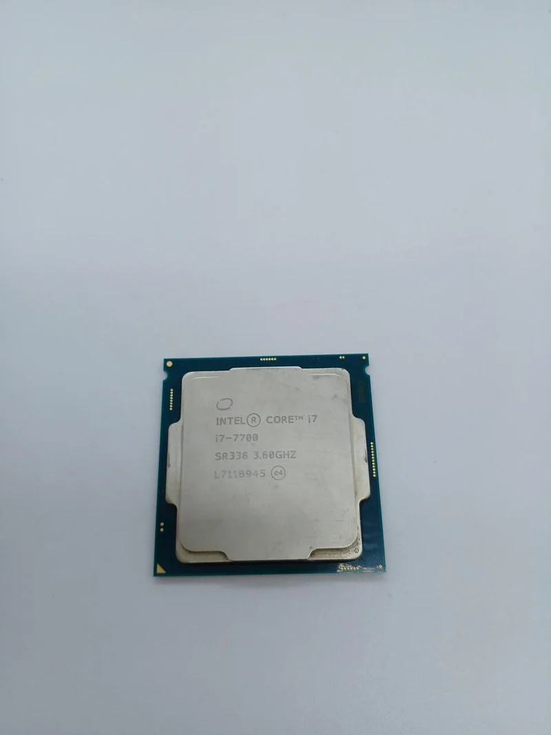 Intel CPU Core i7-7700 @ 3.60 GHz