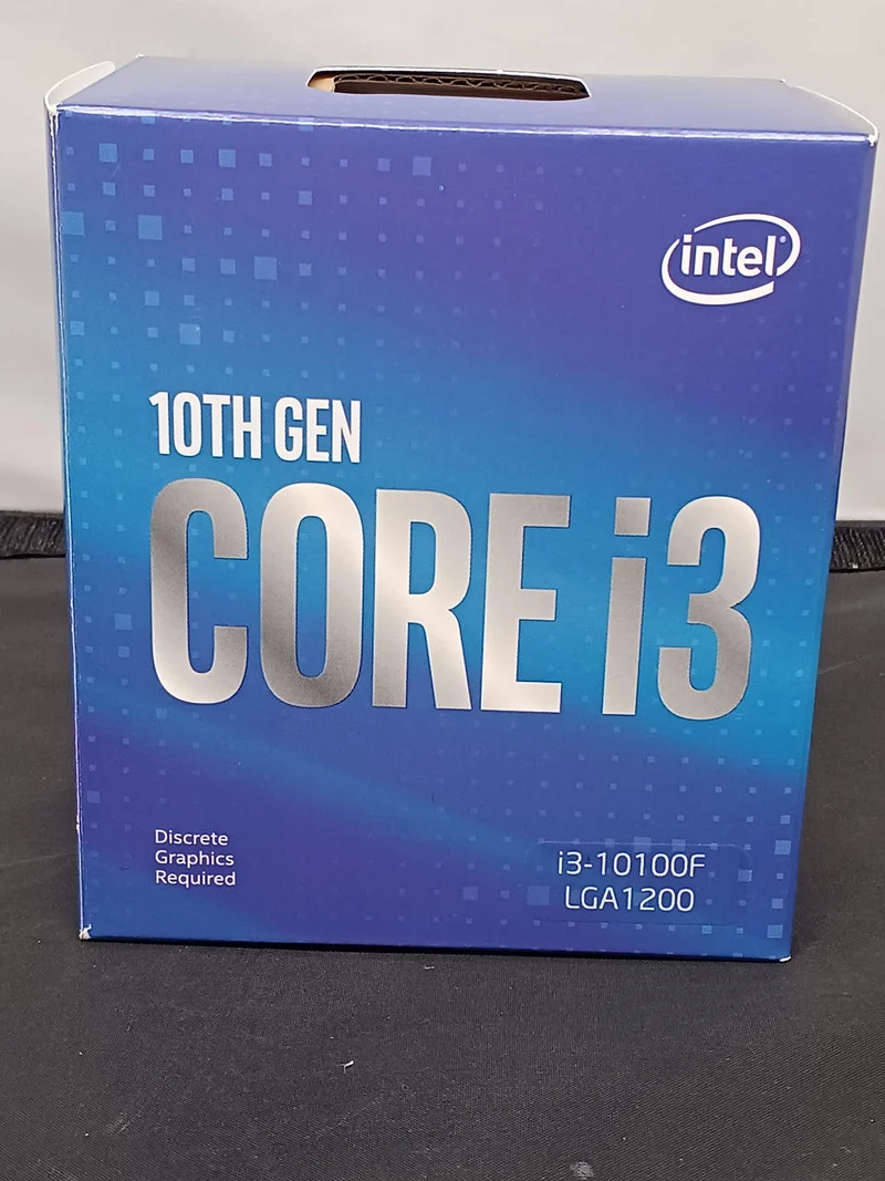 Intel CPU i3-10100F 3.60 GHz