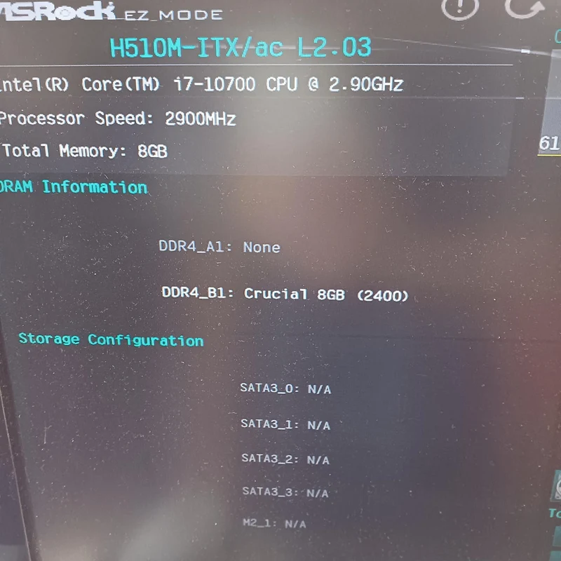 Intel Core i7-10700 CPU