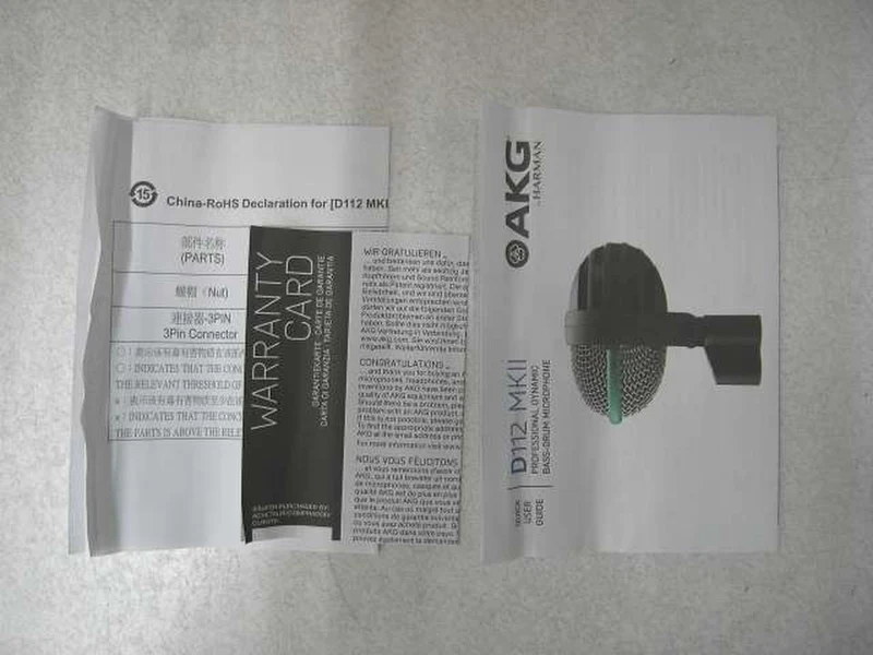 AKG Dynamisches Mikrofon D112 MK2