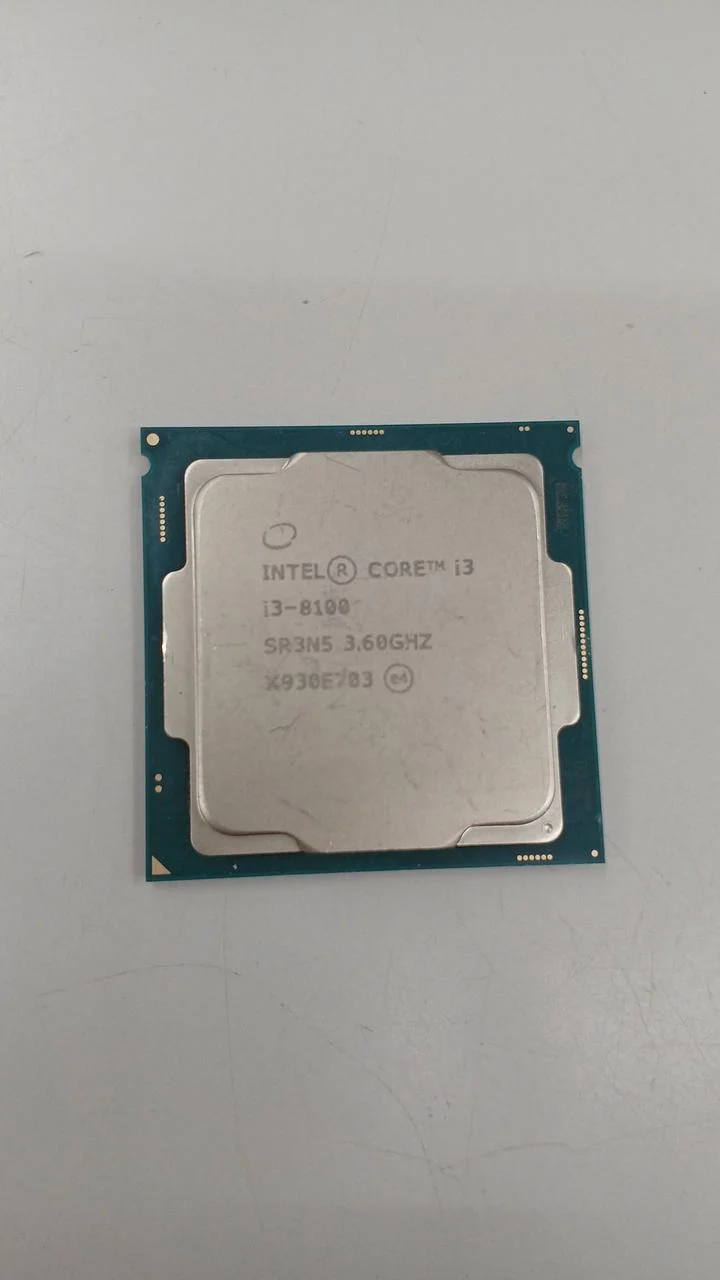 Intel CPU Core i3-8100 @ 3.60 GHz