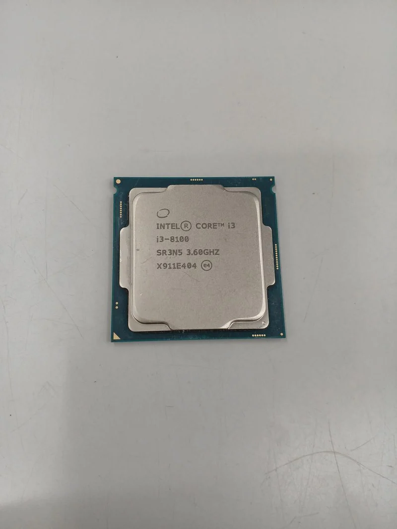 Intel CPU Core i3-8100 @ 3.60 GHz