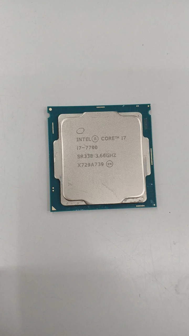 Intel CPU Core i7-7700 @ 3.60 GHz