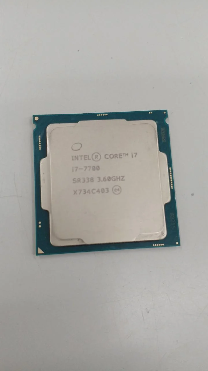 Intel CPU Core i7-7700 @ 3.60 GHz