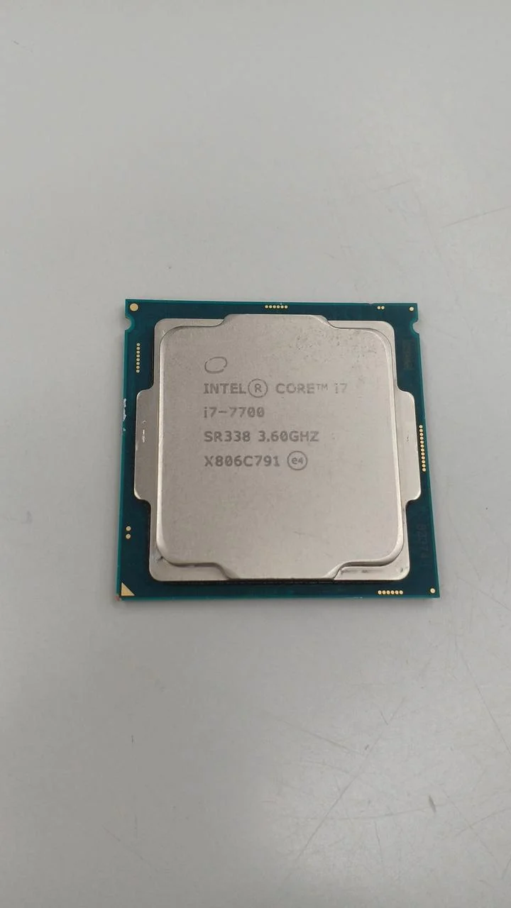 Intel CPU Core i7-7700 @ 3.60 GHz