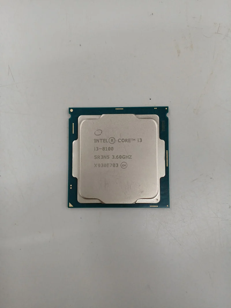 Intel CPU Core i3-8100 @ 3.60 GHz