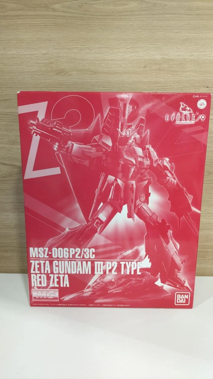 BANDAI MG 1/100 Zeta Gundam Einheit 3 ​​P2 Typ