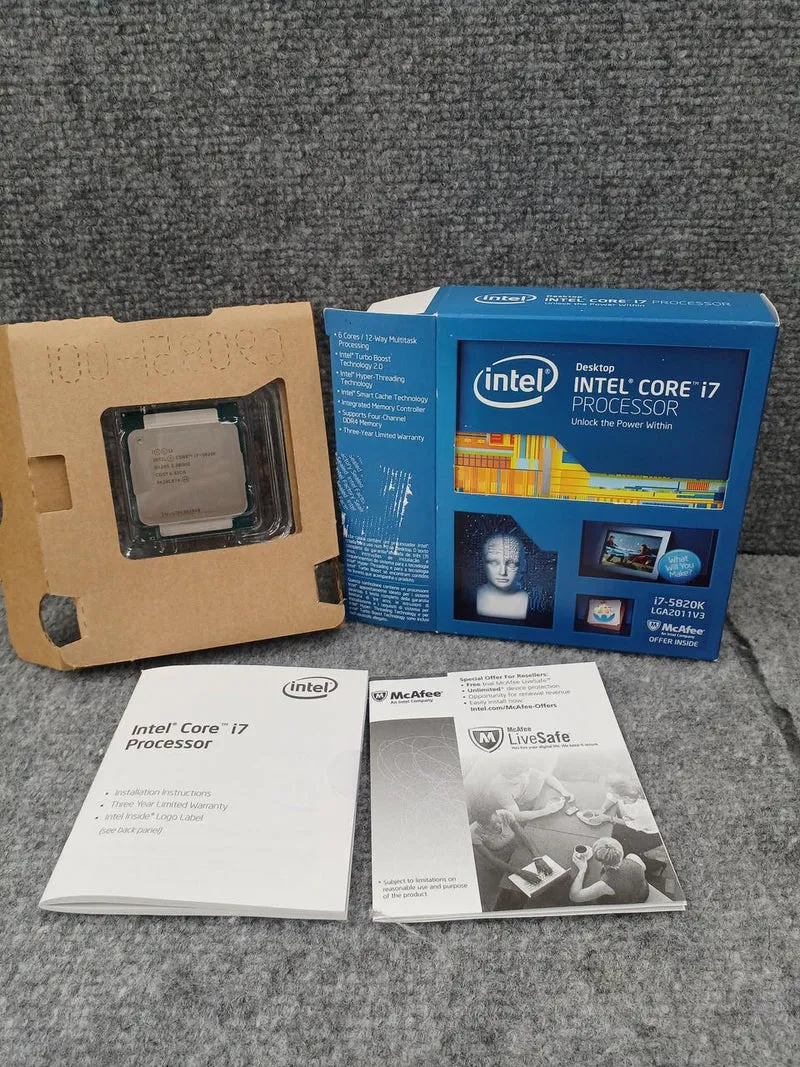 Intel CPU Core i7-5820K @ 3.3 GHz