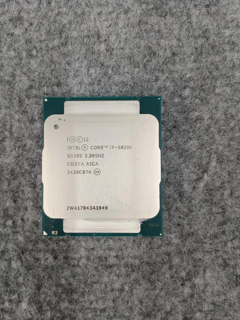 Intel CPU Core i7-5820K @ 3.3 GHz