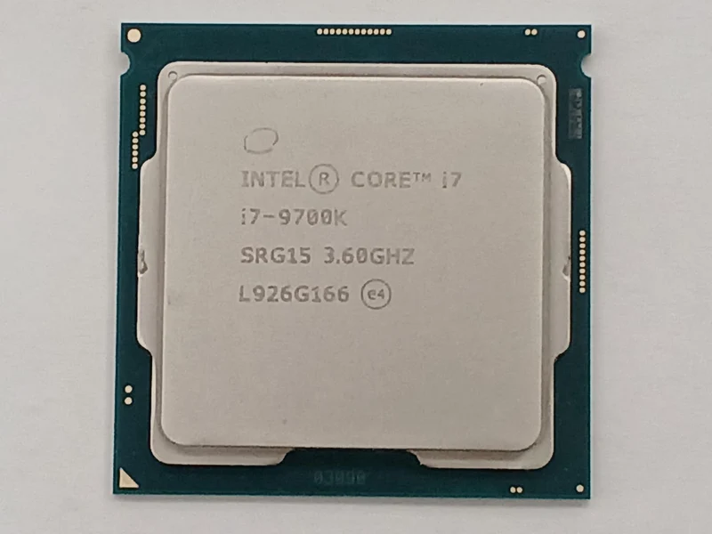 Intel CPU Core i7-9700K (3.60 GHz)