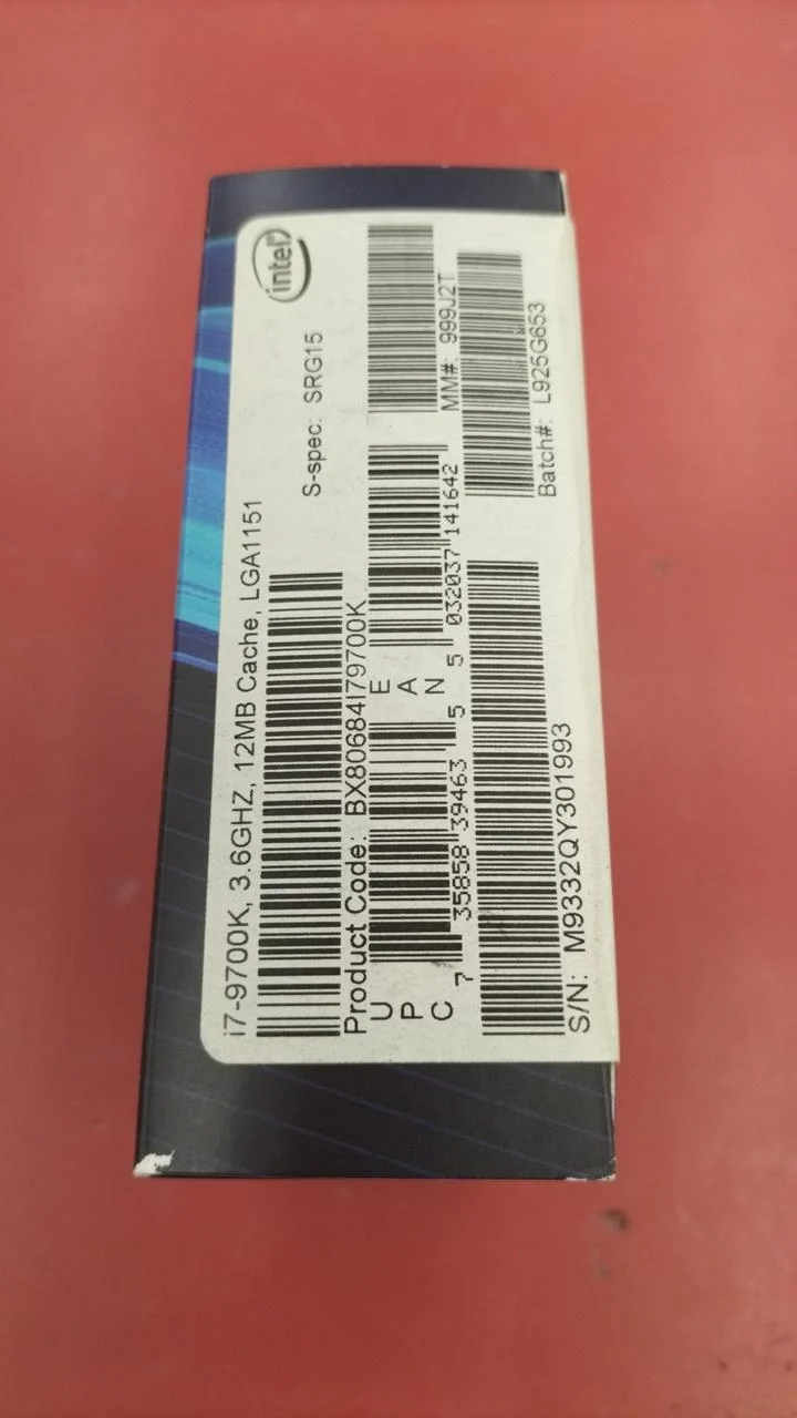 Intel CPU i7-9700K